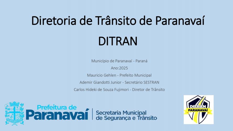 apresentação ditran